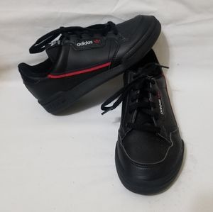Kids Adidas Black with Red Trim